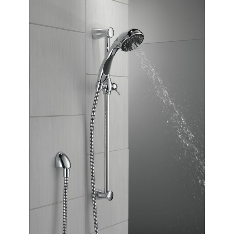 2.5 gpm Hand Shower in Chrome with Slide Bar