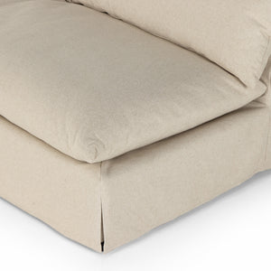 Atelier Grant Slipcover 3 Piece Sectional - 114' - Natural