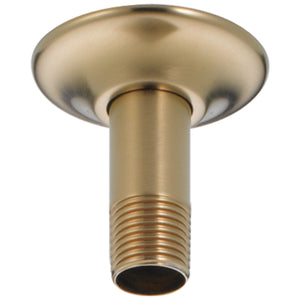 Universal Showering 3' Ceiling Mount Shower Arm in Champagne Bronze