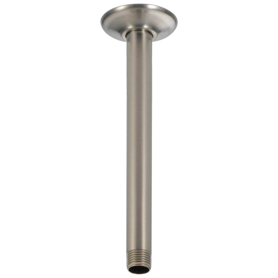 Universal Showering 10' Ceiling Mount Shower Arm in Stainless