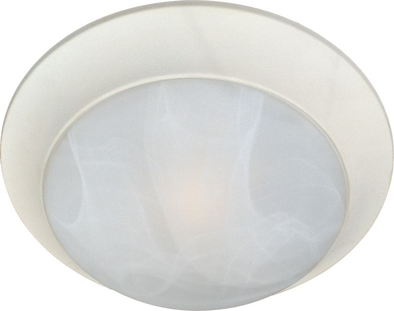 Essentials - 585x 16.5' 3 Light Flush Mount in Textured White