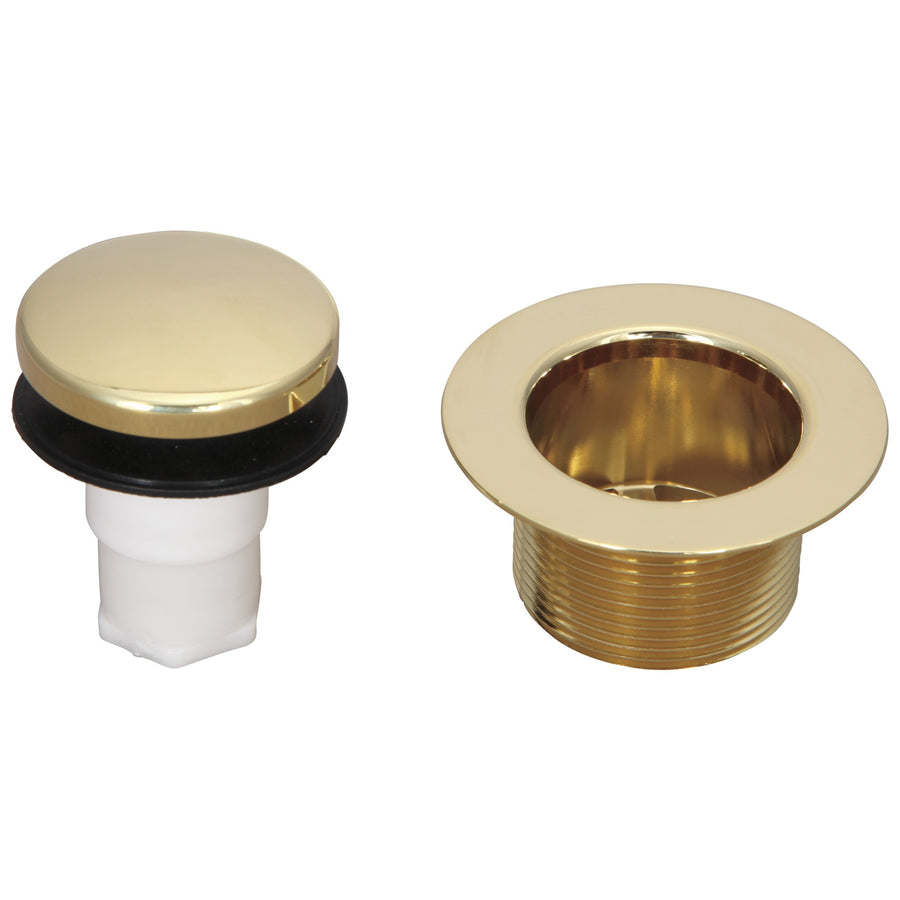 Tub Drain in Polished Brass