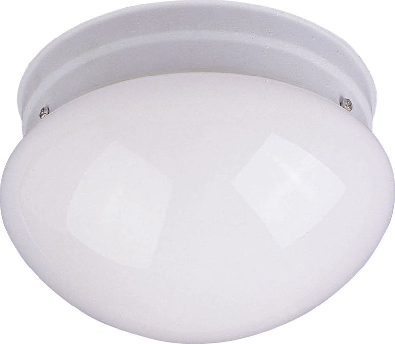 Essentials - 588x 7.5' Single Light Flush Mount in White