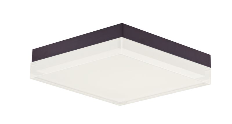 Illuminaire II 8.5' Single Light Flush Mount in Bronze