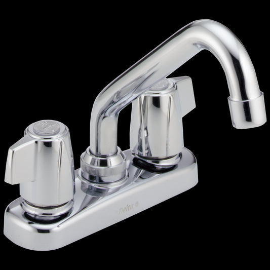 Classic 6.75" Two-Handle Laundry Faucet in Chrome