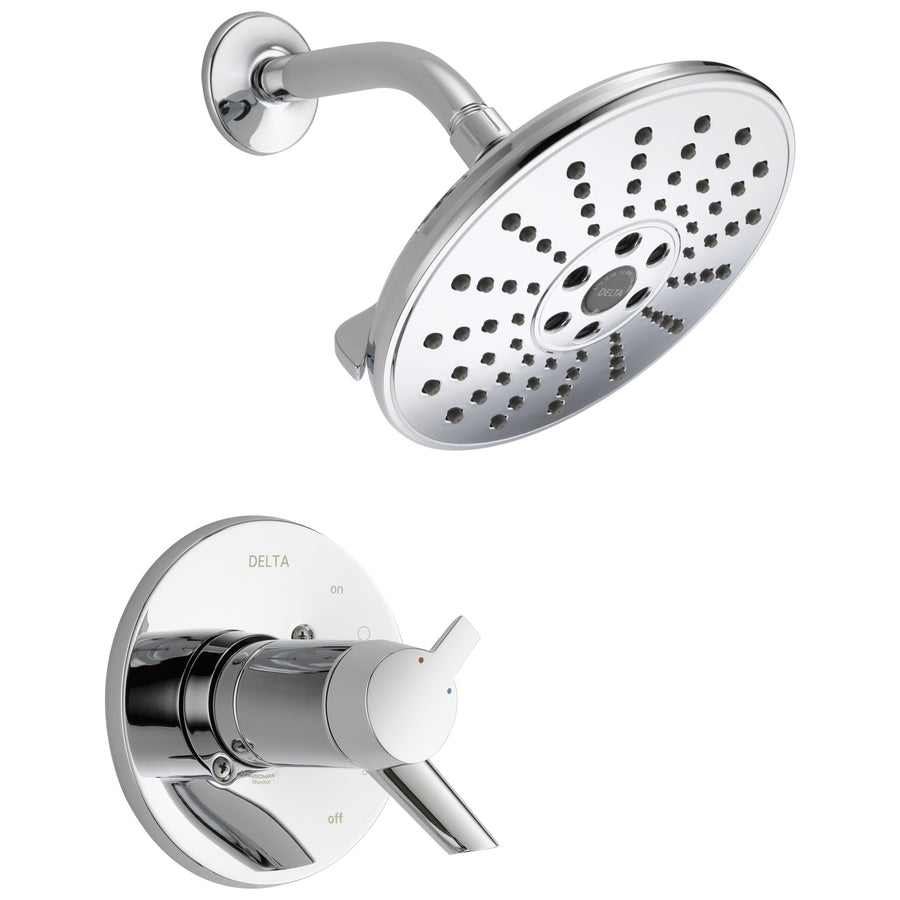 Compel Two-Handle Shower Only in Chrome