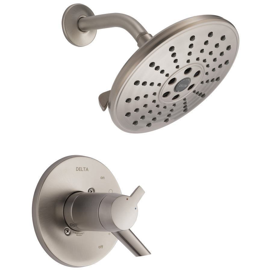 Compel Two-Handle Shower Only in Stainless