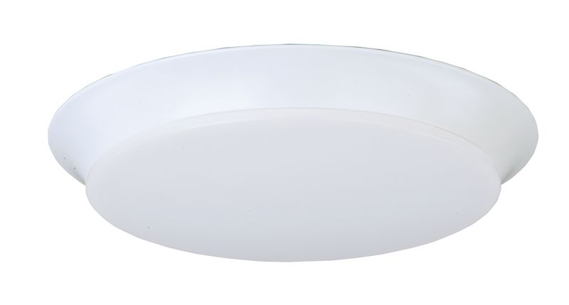 Profile EE 13.75' Single Light Flush Mount in White - Acrylic Material