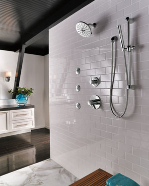 Compel Hand Shower in Chrome with Slide Bar