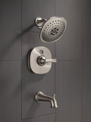 Universal Showering Components 7.75' Showerhead in Stainless - 3 Spray Settings