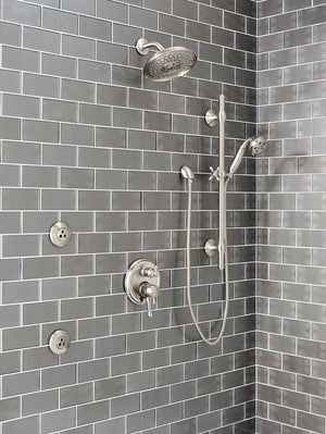 Universal Showering Components 8.25' Showerhead in Stainless - 3 Spray Settings