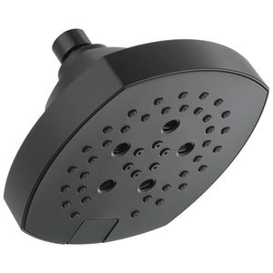 Universal Showering 1.75 gpm Showerhead in Matte Black - 5 Spray Settings