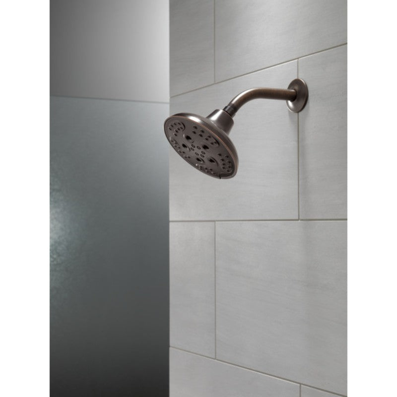 Universal Showering Showerhead in Venetian Bronze with 5 Spray Settings - 6' Width