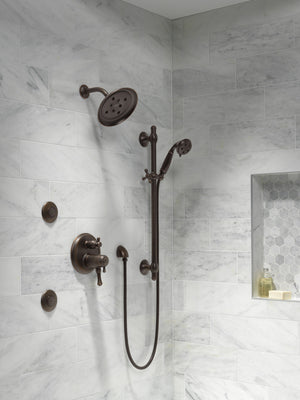 Universal Showering Components 7.91' Showerhead in Venetian Bronze - Single Spray Setting