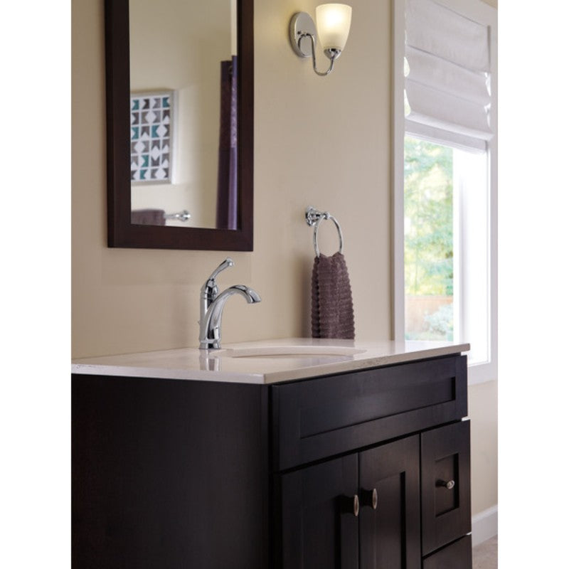 Haywood Single-Hole Single-Handle Bathroom Faucet in Chrome 