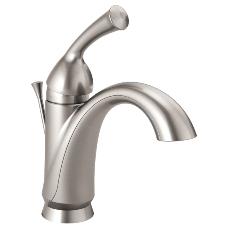 Haywood Single-Hole Single-Handle Bathroom Faucet in Stainless