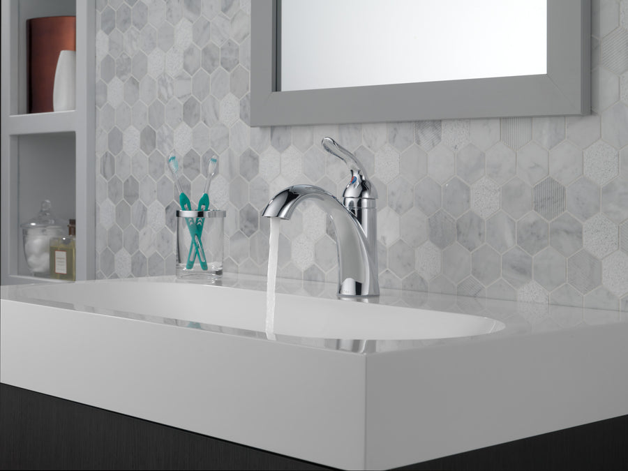 Lahara Single-Handle Bathroom Faucet in Chrome