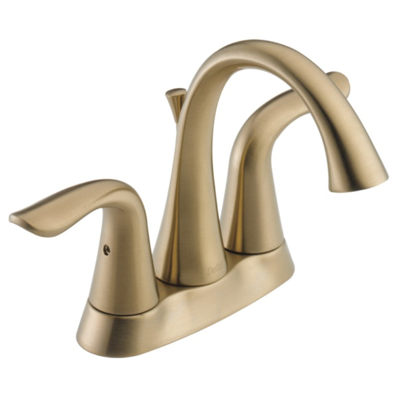 Lahara Centerset Two-Handle Bathroom Faucet in Champagne Bronze