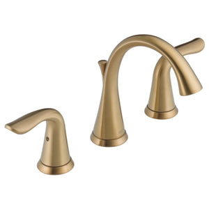 Lahara Widespread Two-Handle Bathroom Faucet in Champagne Bronze