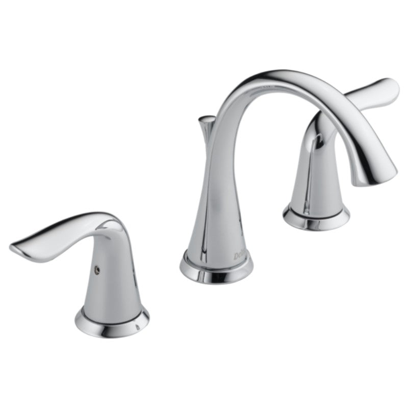 Lahara Widespread Two-Handle Bathroom Faucet in Chrome