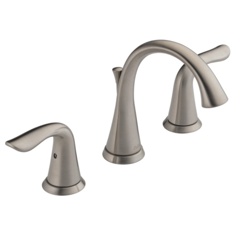 Lahara Widespread Two-Handle Bathroom Faucet in Stainless