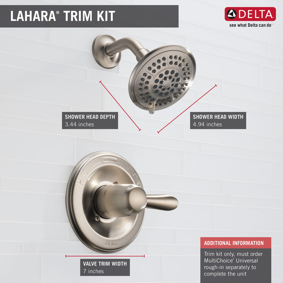 Lahara Single-Handle Shower Only in Stainless
