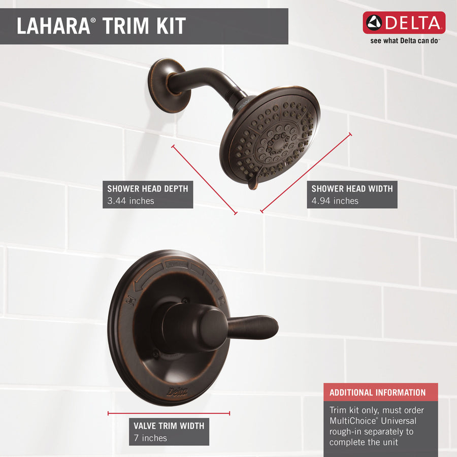 Lahara Single-Handle Shower Only in Venetian Bronze