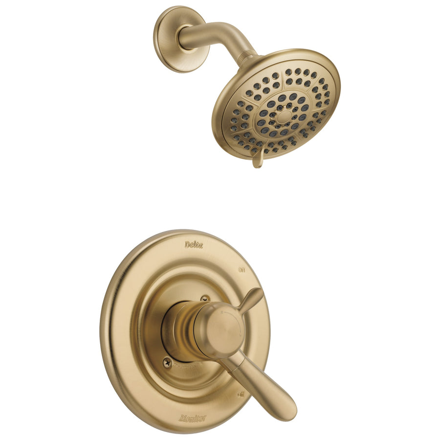 Lahara Single-Handle Shower Only in Champagne Bronze with Volume & Temperature Control