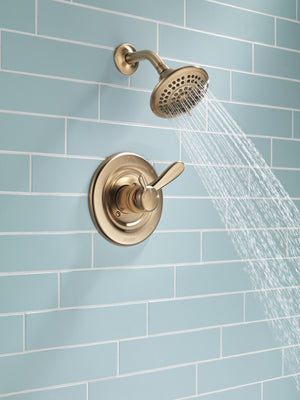 Lahara Single-Handle Shower Only in Champagne Bronze with Volume & Temperature Control