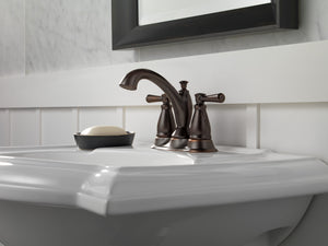 Linden Centerset Traditional Two-Handle Bathroom Faucet in Venetian Bronze