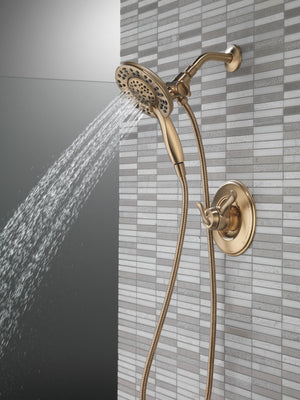 Linden Single-Handle Shower Only in Champagne Bronze - Pull Down Hand Shower