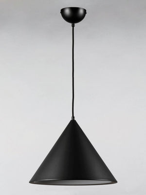 Abyss 15.75' Single Light Pendant in Black
