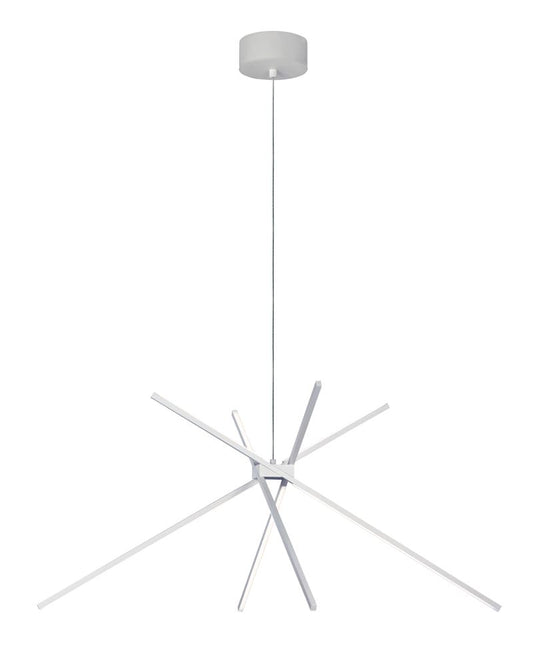 Alumilux Suspension 44.5" 4 Light Multi-Light Pendant in White