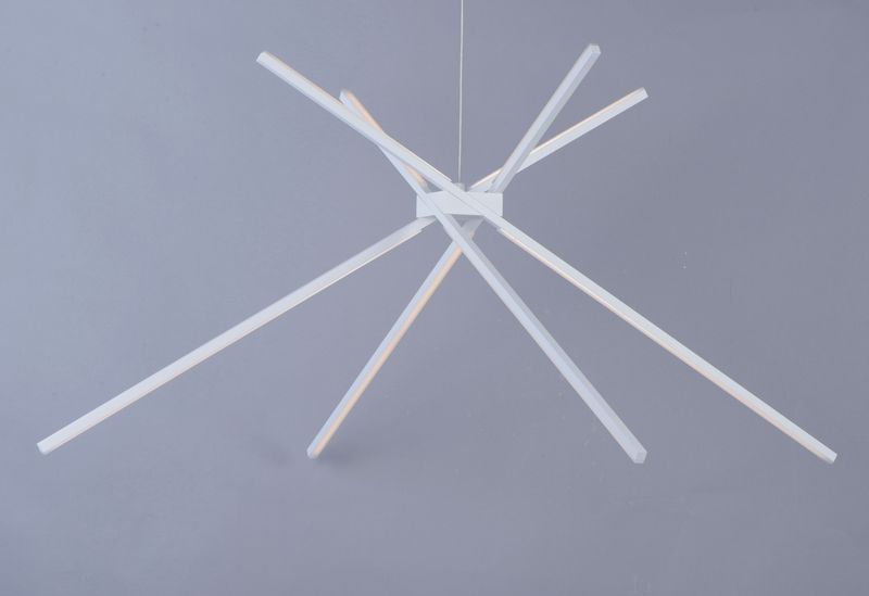 Alumilux Suspension 44.5' 4 Light Multi-Light Pendant in White