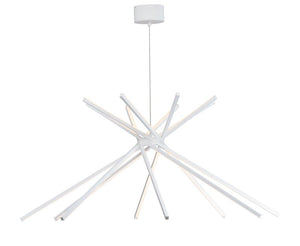 Alumilux Suspension 44.5' 8 Light Multi-Light Pendant in White