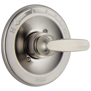 Foundations Single-Handle Diverter Trim in Stainless