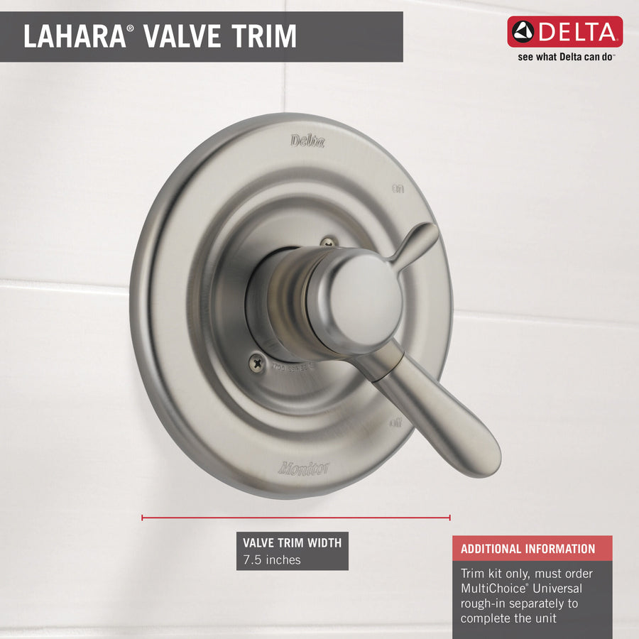 Lahara 7.5' Single-Handle Control Trim in Stainless