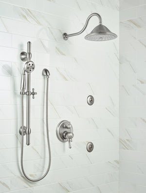 Addison Shower Arm in Stainless