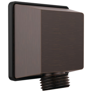 Universal Showering Square Wall Elbow in Venetian Bronze
