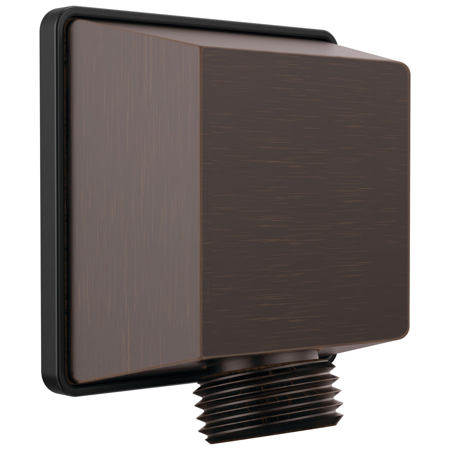 Universal Showering Square Wall Elbow in Venetian Bronze