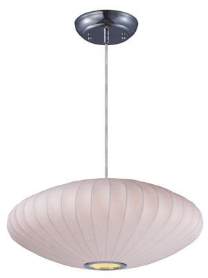 Cocoon 25' Single Light Pendant in Polished Chrome