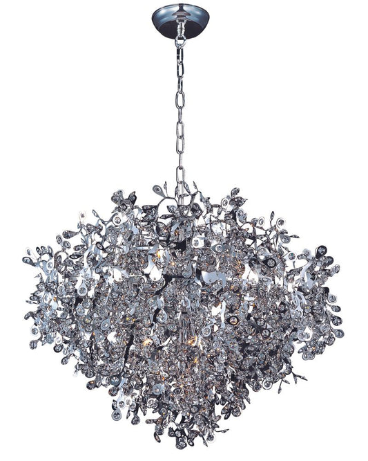 Comet 35" 13 Light Chandelier in Polished Chrome