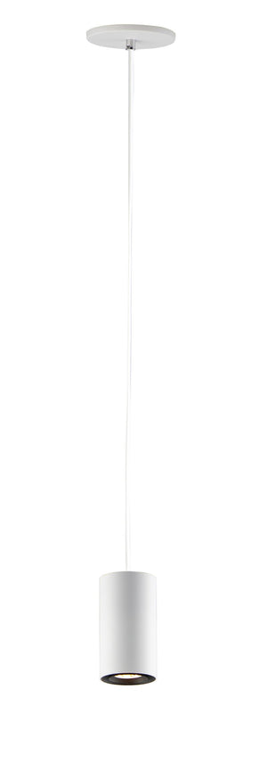 Dwell 6.25' Single Light Pendant in White
