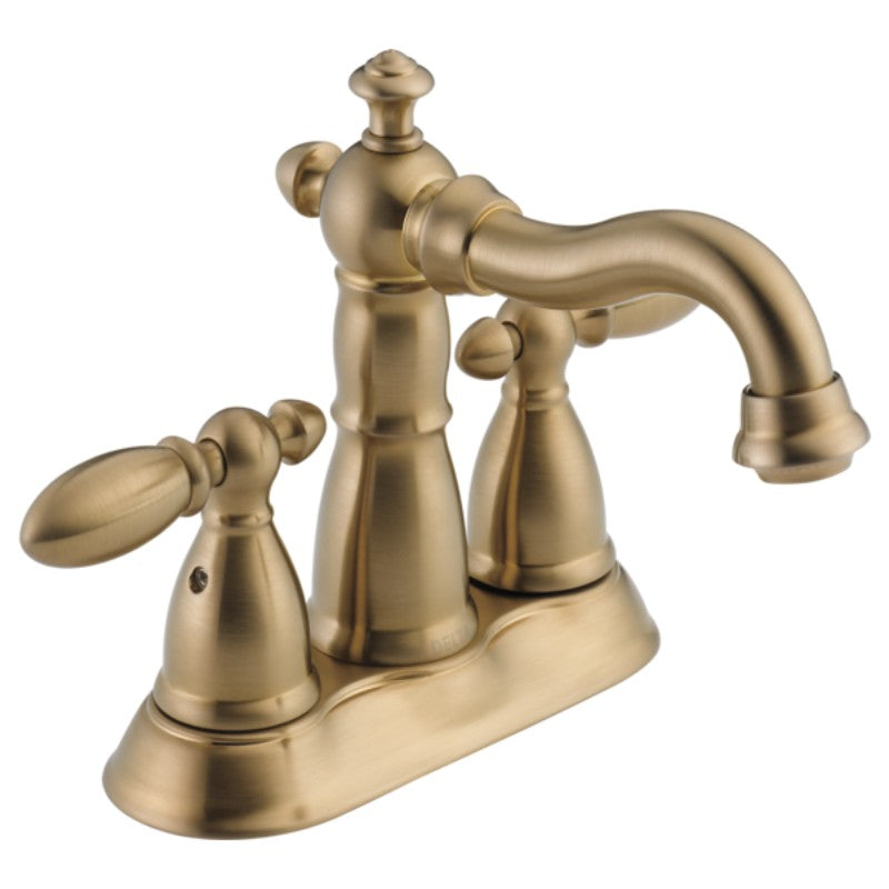 Victorian Centerset Two-Handle Bathroom Faucet in Champagne Bronze
