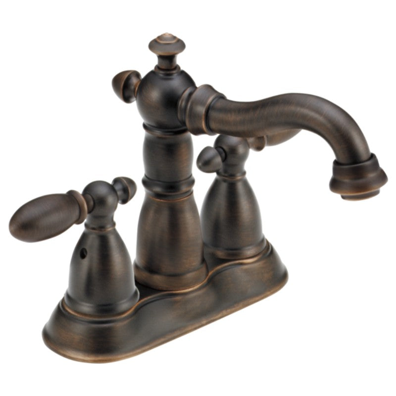Victorian Centerset Two-Handle Bathroom Faucet in Venetian Bronze
