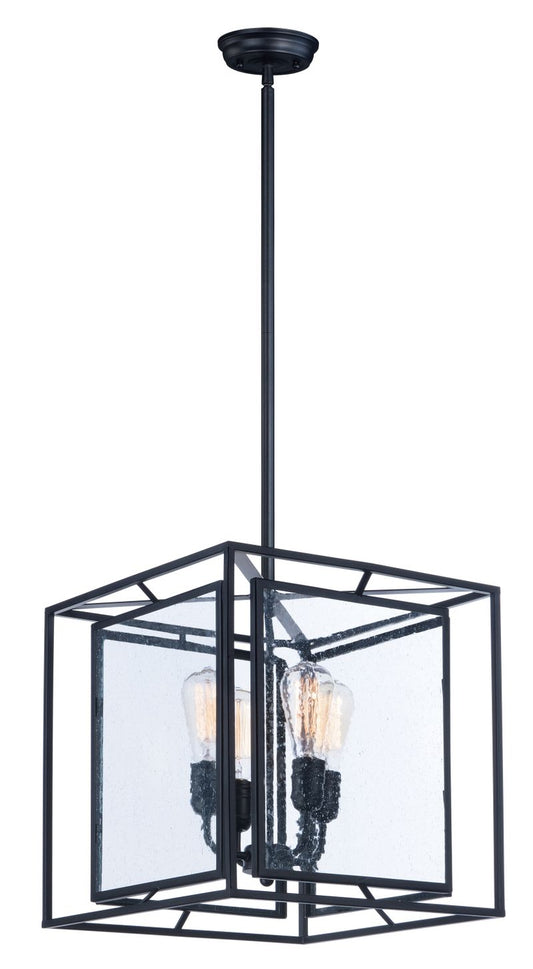 Era 15.75" 4 Light Multi-Light Pendant in Black