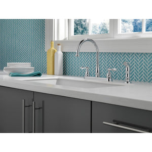 Windemere Two-Handle Kitchen Faucet in Chrome