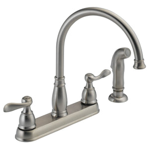 Windemere Two-Handle Kitchen Faucet in Stainless
