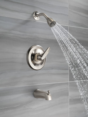 Foundations Single-Handle Tub & Shower in Stainless