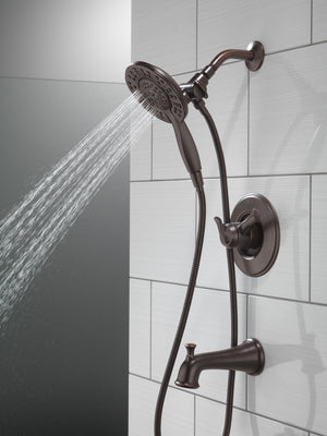 Linden Single-Handle Tub & Shower in Venetian Bronze - 4 Spray Settings